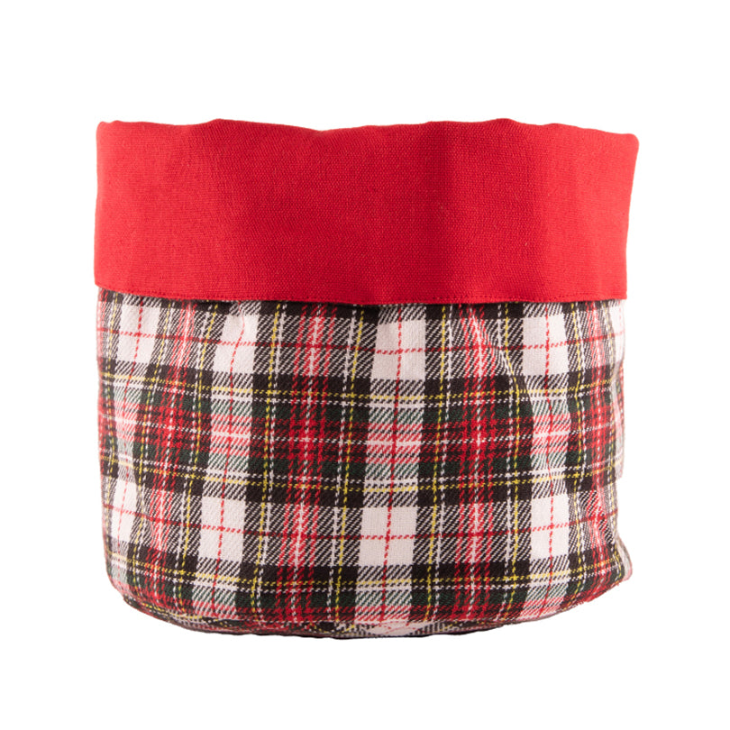 Sacchetto portapane "Xmas" cm Ø20x20