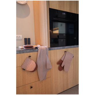 Guanto da forno "Ruga", confezione 2 pezzi (1D + 1S) cm 18x32