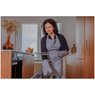 Guanto da forno "Ruga", confezione 2 pezzi (1D + 1S) cm 18x32