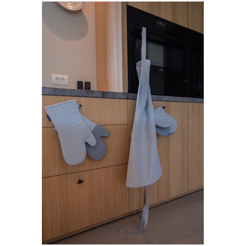 Guanto da forno "Ruga", confezione 2 pezzi (1D + 1S) cm 18x32