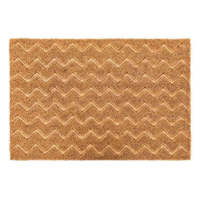 Zerbino "Zigzag", retro antiscivolo in vinile cm 60x40