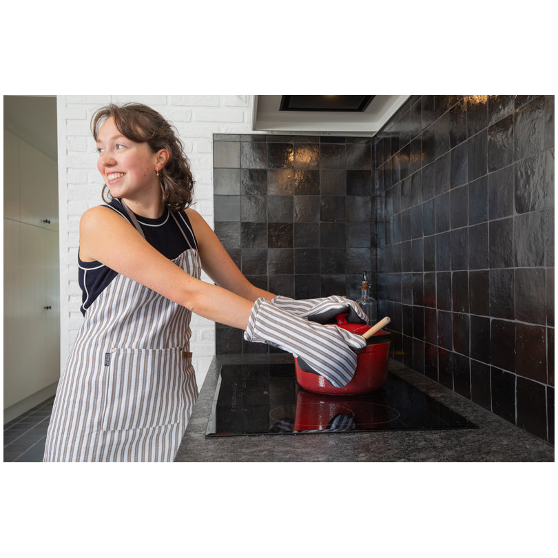 Guanto da forno "Yinte", confezione 2 pezzi (1D + 1S) cm 17x33