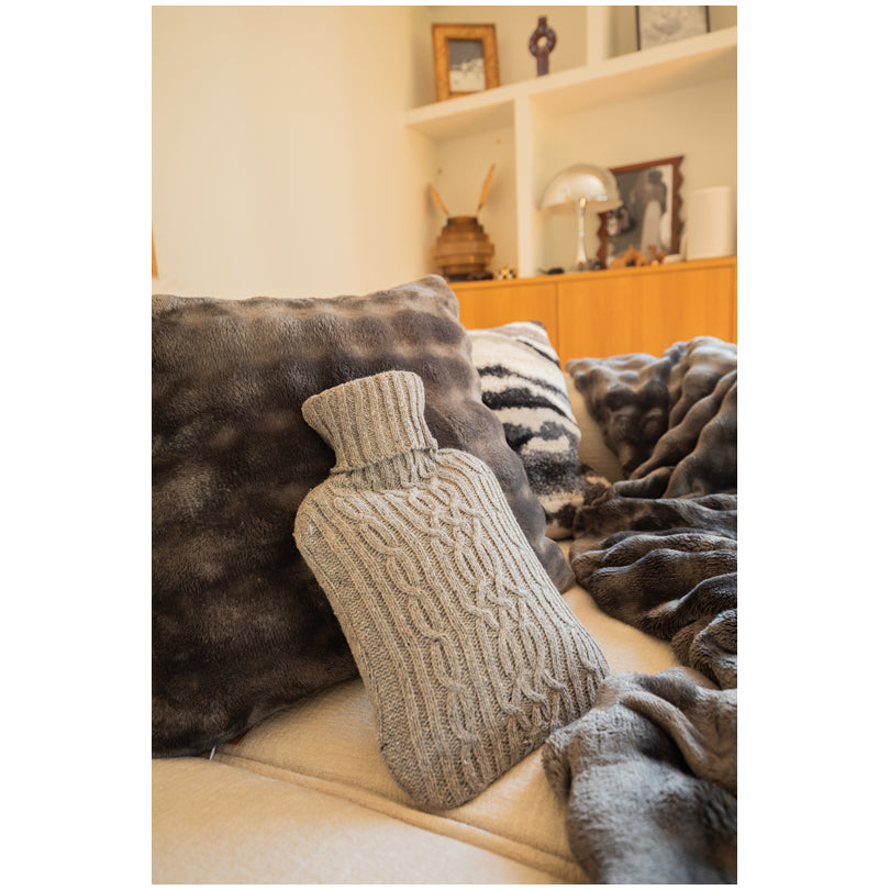 Borsa dell'acqua calda con fodera in maglia "Warmers" l 2/cm 33x21,5x6