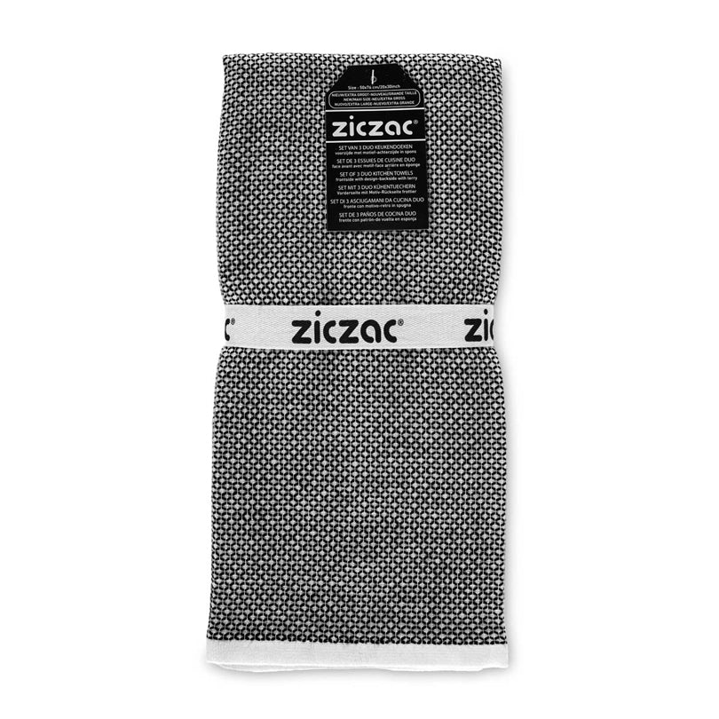 Strofinaccio "Culinary Duo Leno", confezione 3 pezzi cm 50x76