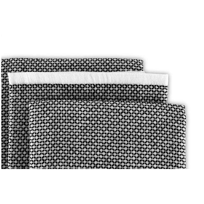 Strofinaccio "Culinary Duo Leno", confezione 3 pezzi cm 50x76