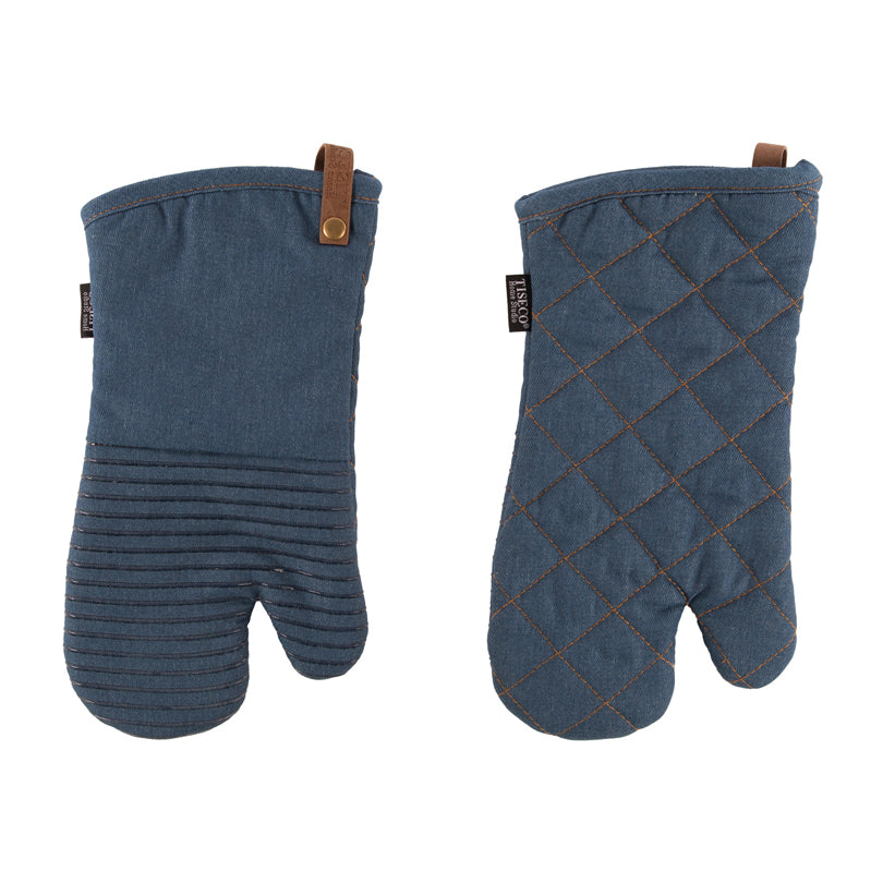 Guanto da forno "Indigo", confezione 2 pezzi (1D + 1S) cm 17x33