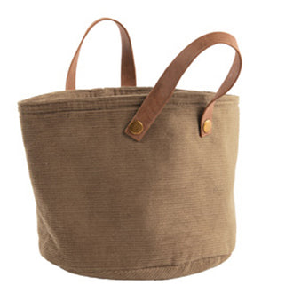 Sacchetto portapane "Velmar", con 2 pratiche maniglie cm Ø18x15