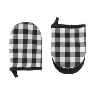 Presina pinza "Gingham", confezione 2 pezzi cm 13x19