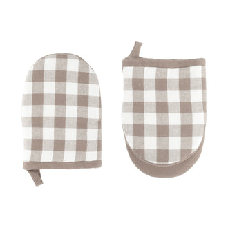 Presina pinza "Gingham", confezione 2 pezzi cm 13x19