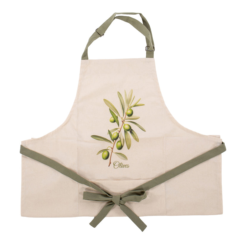 Grembiule "Viva - Olive" cm 74x85