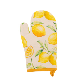 Guanto da forno "Viva - Lemon All", confezione 2 pezzi (1D + 1S) cm 18x28