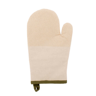 Guanto da forno "Viva - Olive", confezione 2 pezzi (1D + 1S) cm 18x28