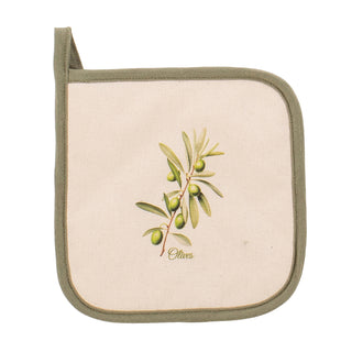 Presina "Viva - Olive", confezione 2 pezzi cm 20x20
