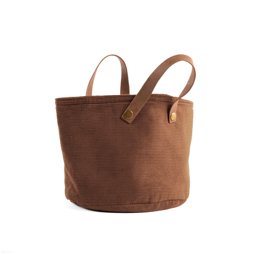 Sacchetto portapane "Velmar", con 2 pratiche maniglie cm Ø18x15