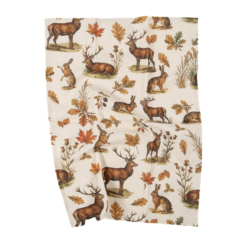 Strofinaccio "Viva - Deer & Hare" cm 50x70