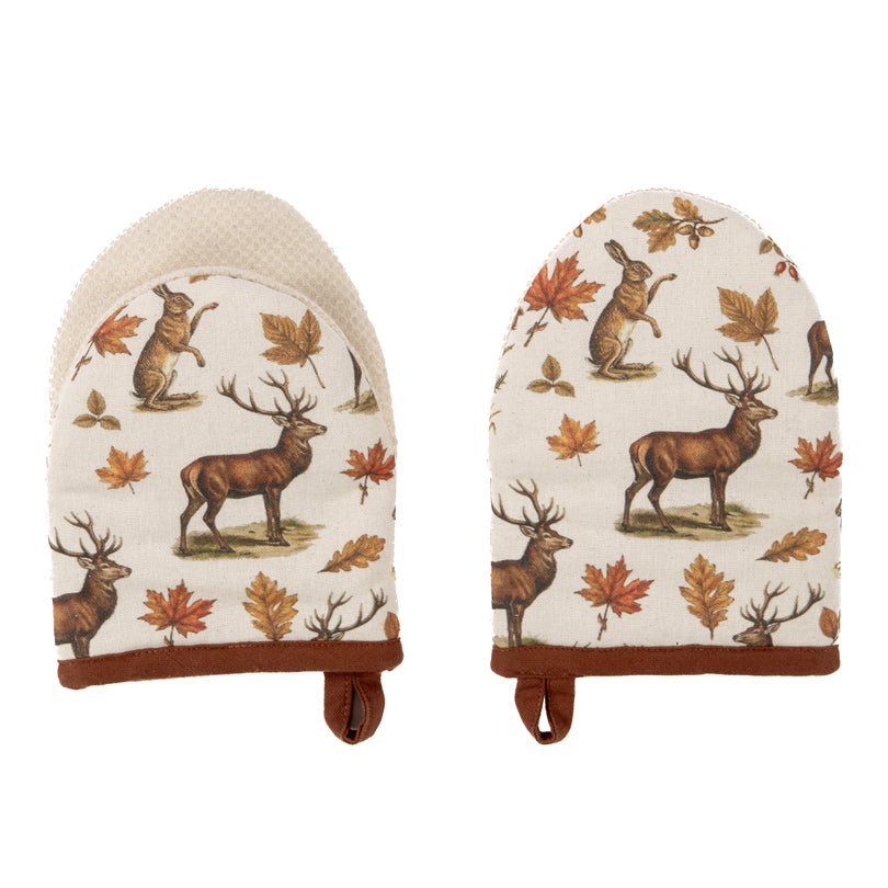 Presina pinza "Viva - Deer & Hare", confezione 2 pezzi cm 14x18