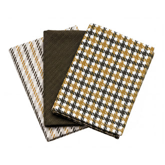 Strofinaccio "Hudson", confezione assortita da 3 pezzi cm 50x70