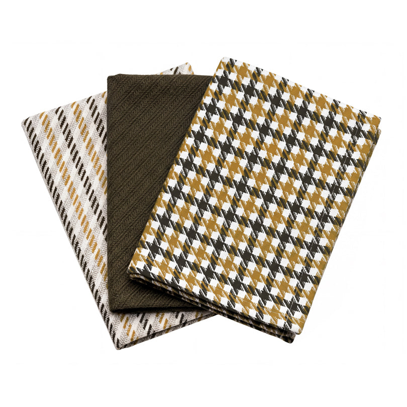 Strofinaccio "Hudson", confezione assortita da 3 pezzi cm 50x70