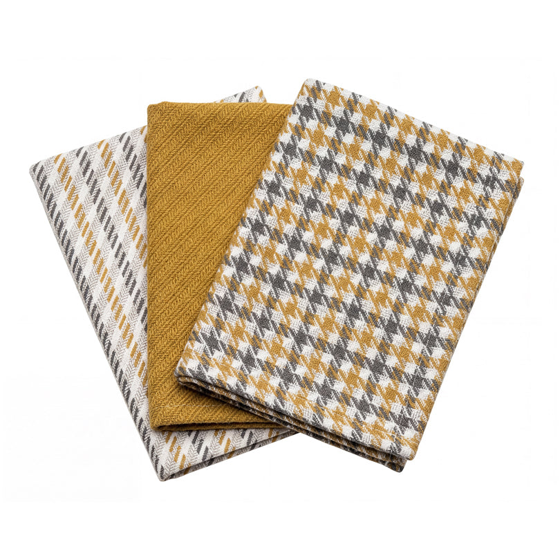 Strofinaccio "Hudson", confezione assortita da 3 pezzi cm 50x70