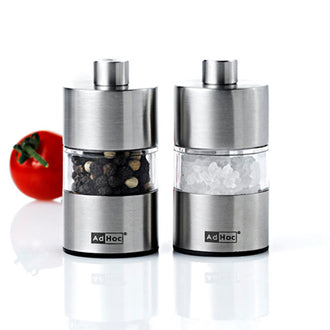 Confezione con macinapepe e macinasale "Minimill" cm 3,2x6,2