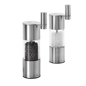 Macina a manovella "Select" per pepe o sale cm 8x20