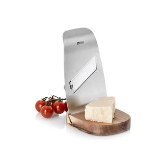 Tagliatartufi "Tufo" con supporto in legno cm 9,5x16,5