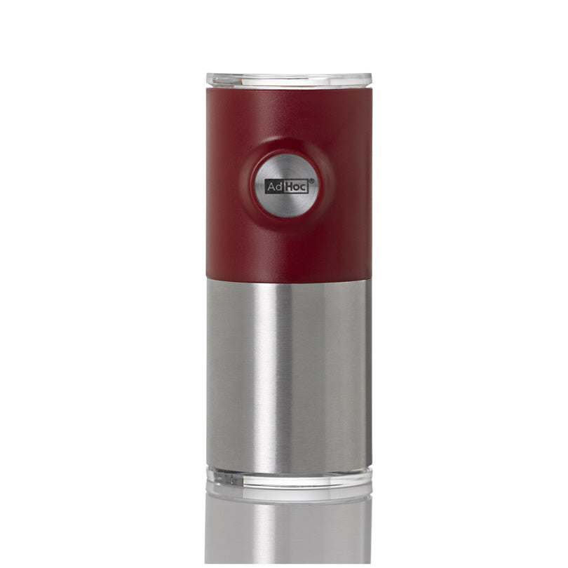 Tritapeperoncino/-spezie magnetico "Pepnetic" con supporto parete. cm Ø4,5x11