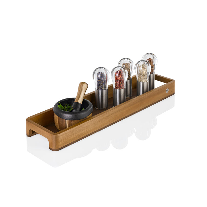 Vassoio multifunzionale rettangolare "Serve Slim" cm 60x15,5x5