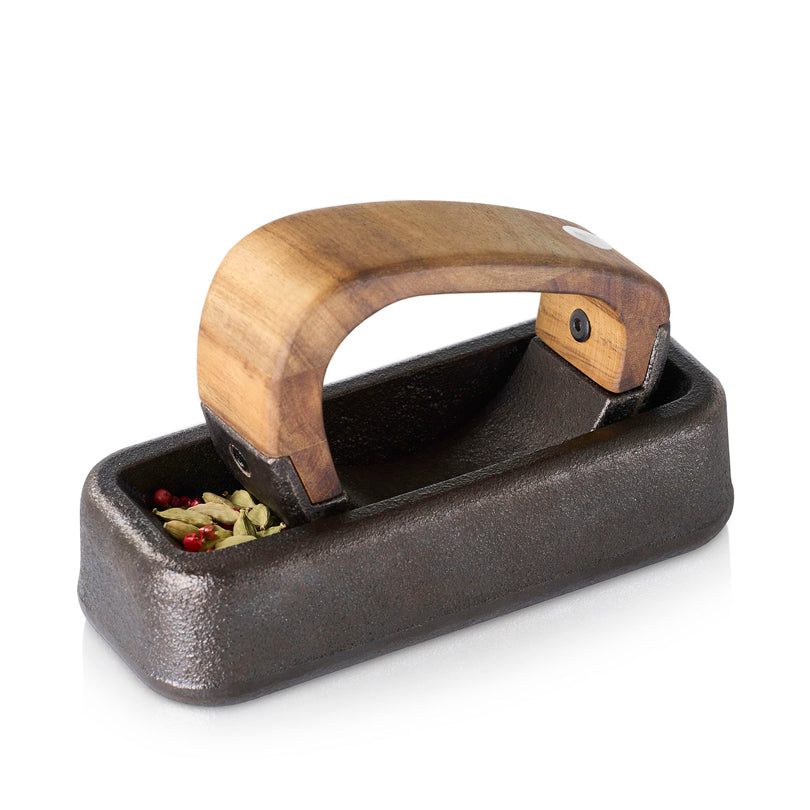 Mortaio rettangolare "Rocca" cm 17x7,2x10,7