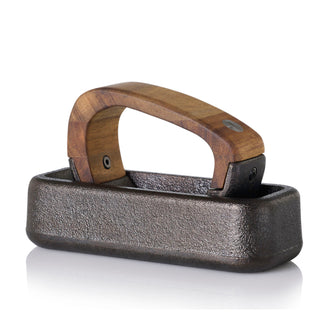 Mortaio rettangolare "Rocca" cm 17x7,2x10,7