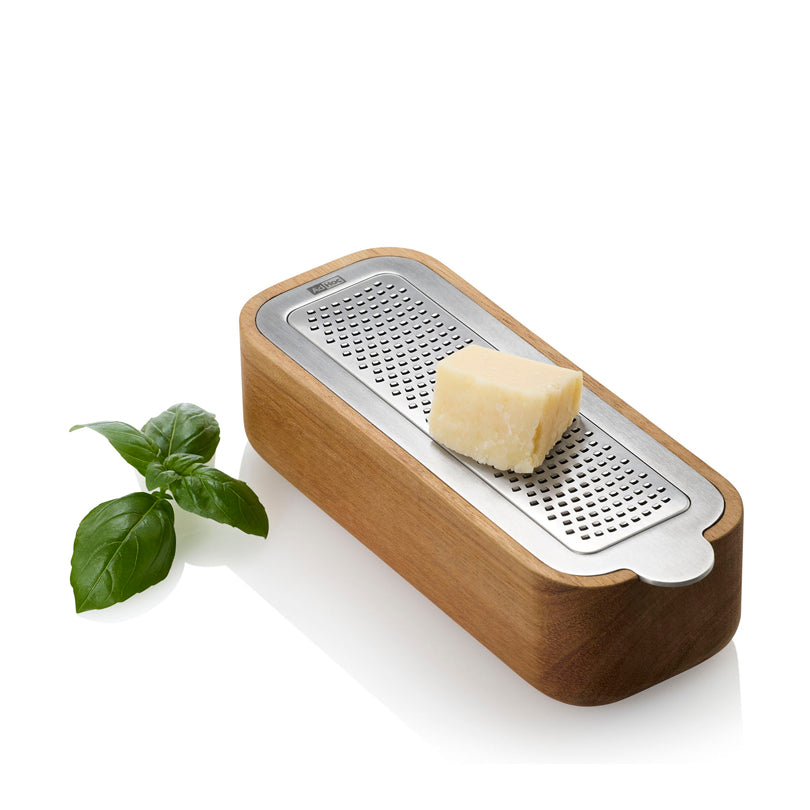 Grattugia con taglio fine "CutnServe" e recipiente di raccolta cm 18x6,8x5