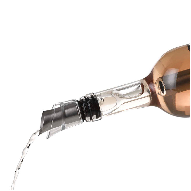 Asta di raffreddamento per bottiglie di vino con tappo dosatore integrato "Icepour" cm Ø3,3x31