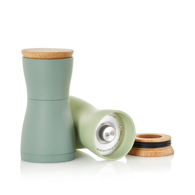 Macinapepe e macinasale "Twin", confezione 2 pezzi cm Ø6,2x13,3