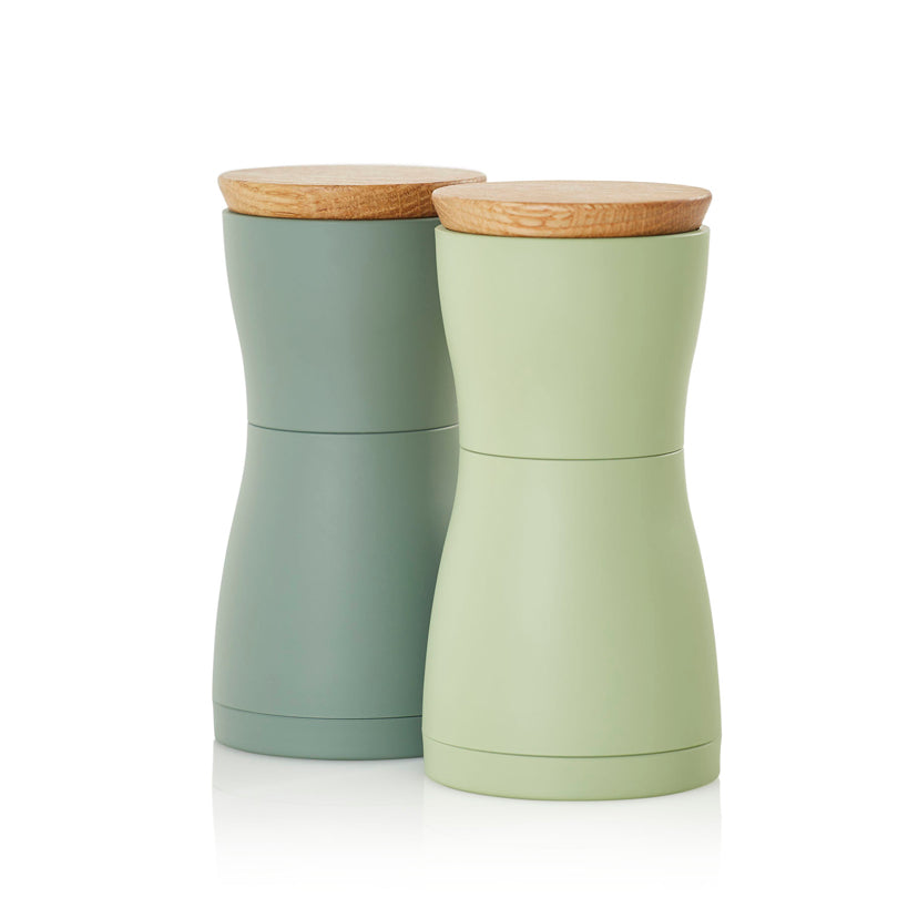 Macinapepe e macinasale "Twin", confezione 2 pezzi cm Ø6,2x13,3