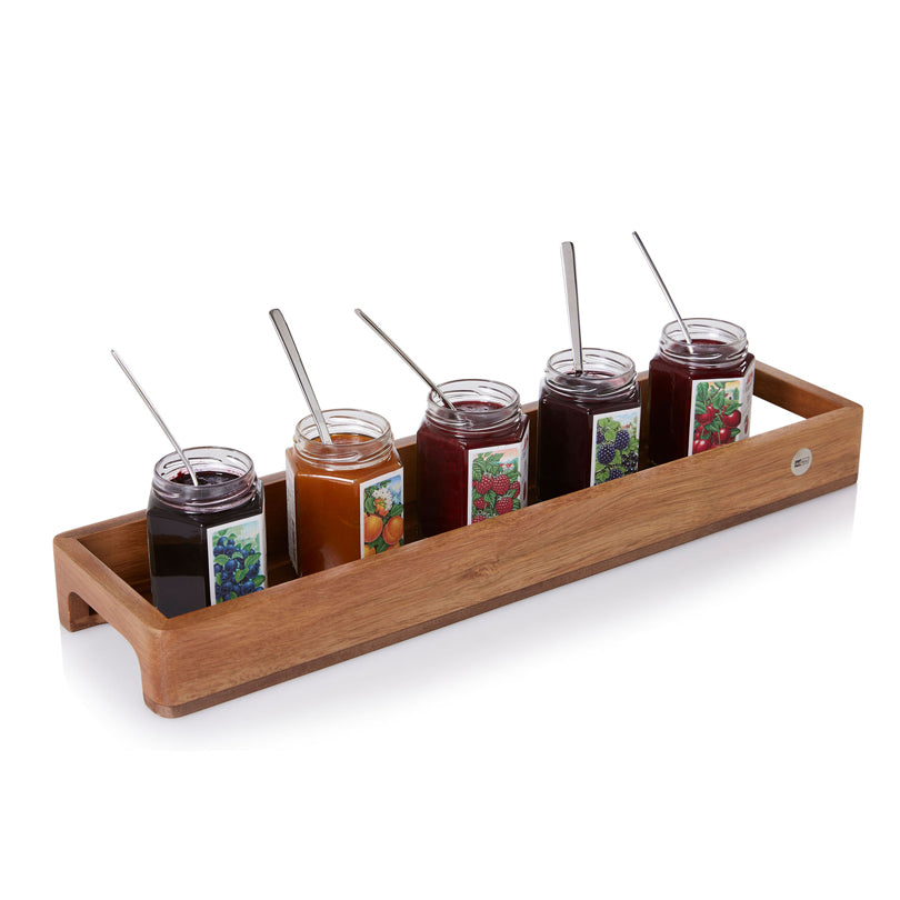 Vassoio per servire rettangolare "Serve Slim" cm 50x13x5