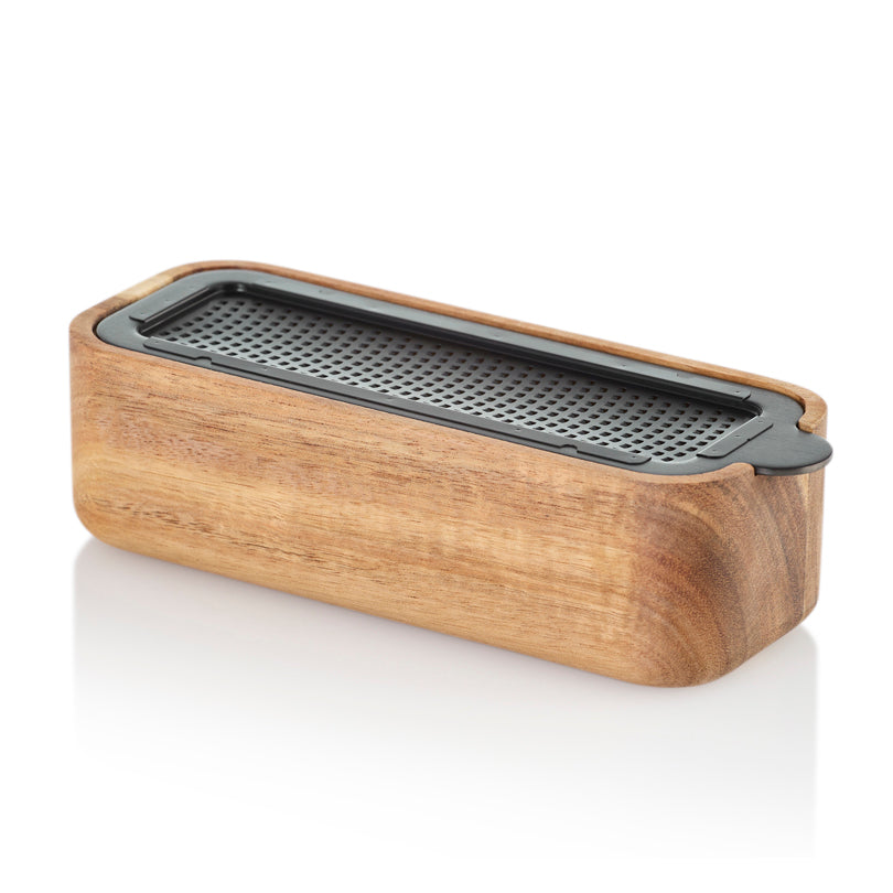 Grattugia con taglio fine "CutnServe" e recipiente di raccolta cm 18x6,8x5