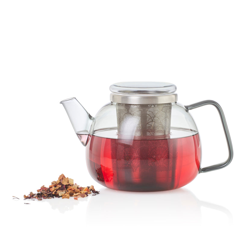 Teiera con infusore in acciaio inox "Yuna" l 1,2/cm Ø15x13