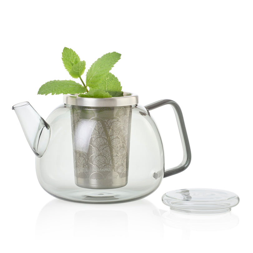 Teiera con infusore in acciaio inox "Yuna" l 1,2/cm Ø15x13