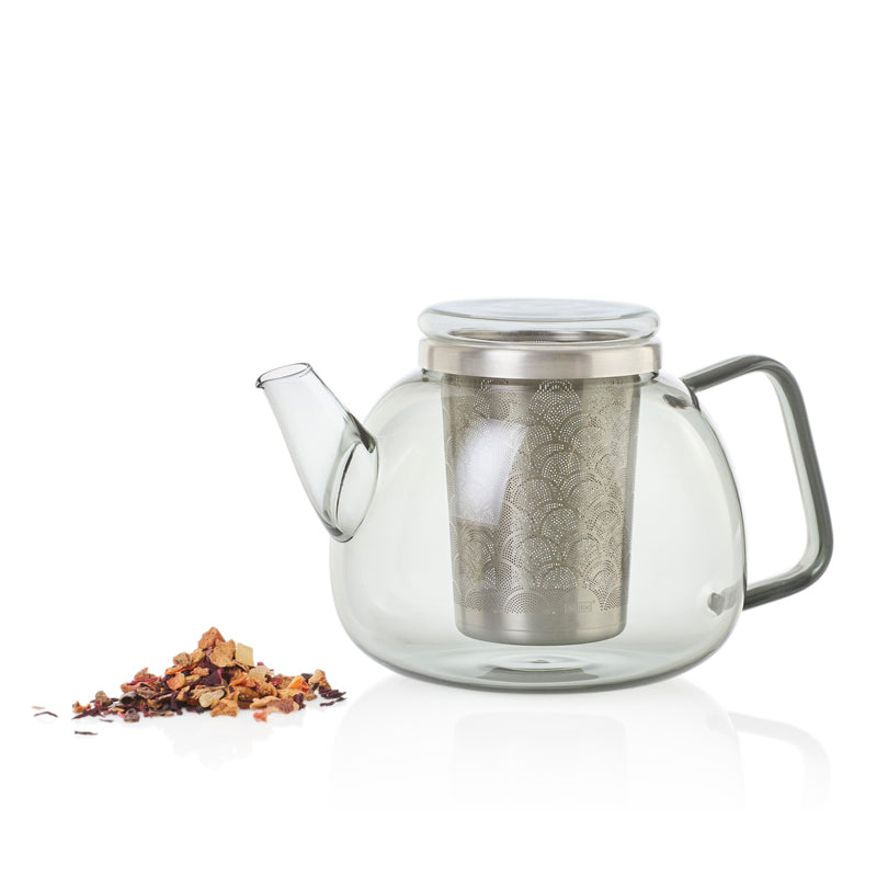 Teiera con infusore in acciaio inox "Yuna" l 1,2/cm Ø15x13