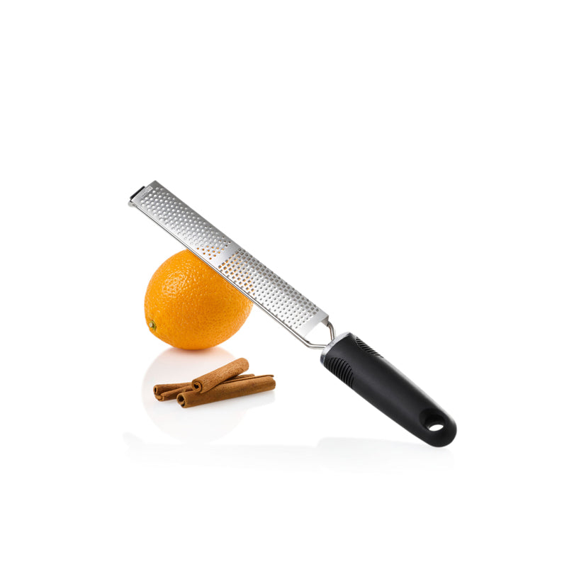 Grattugia multifunzionale a 2 tagli "Giano", fine e finissimo cm 3x25/36