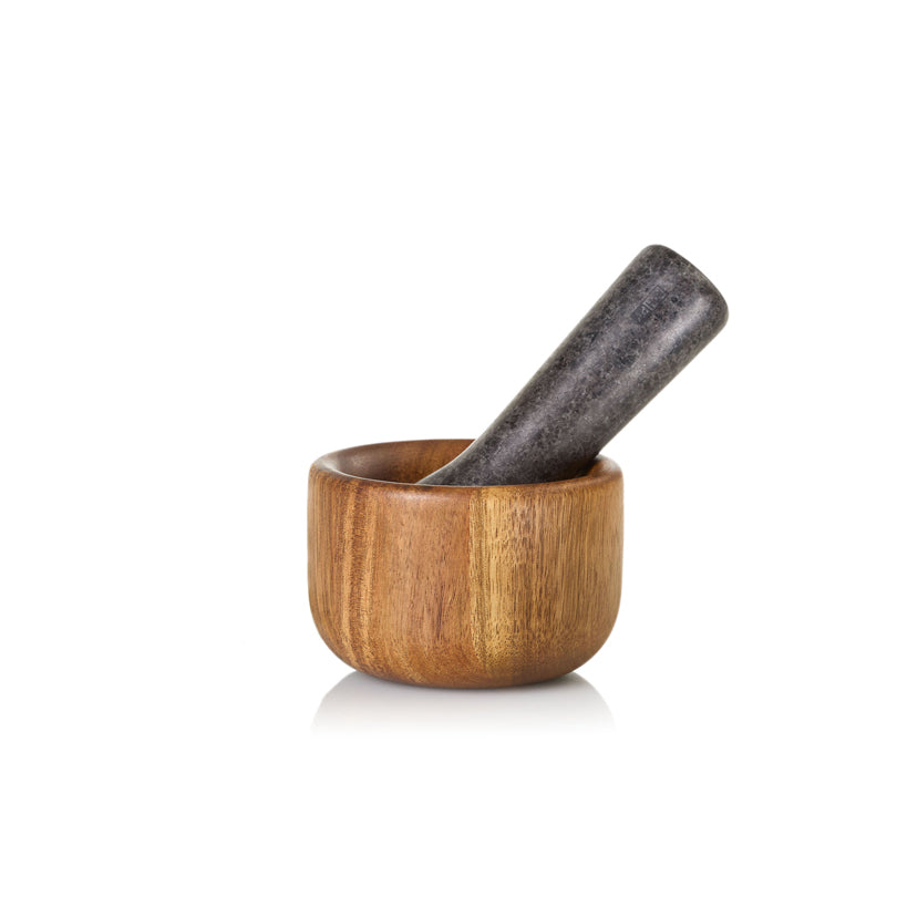 Mortaio con pestello "Taru" cm Ø9x6