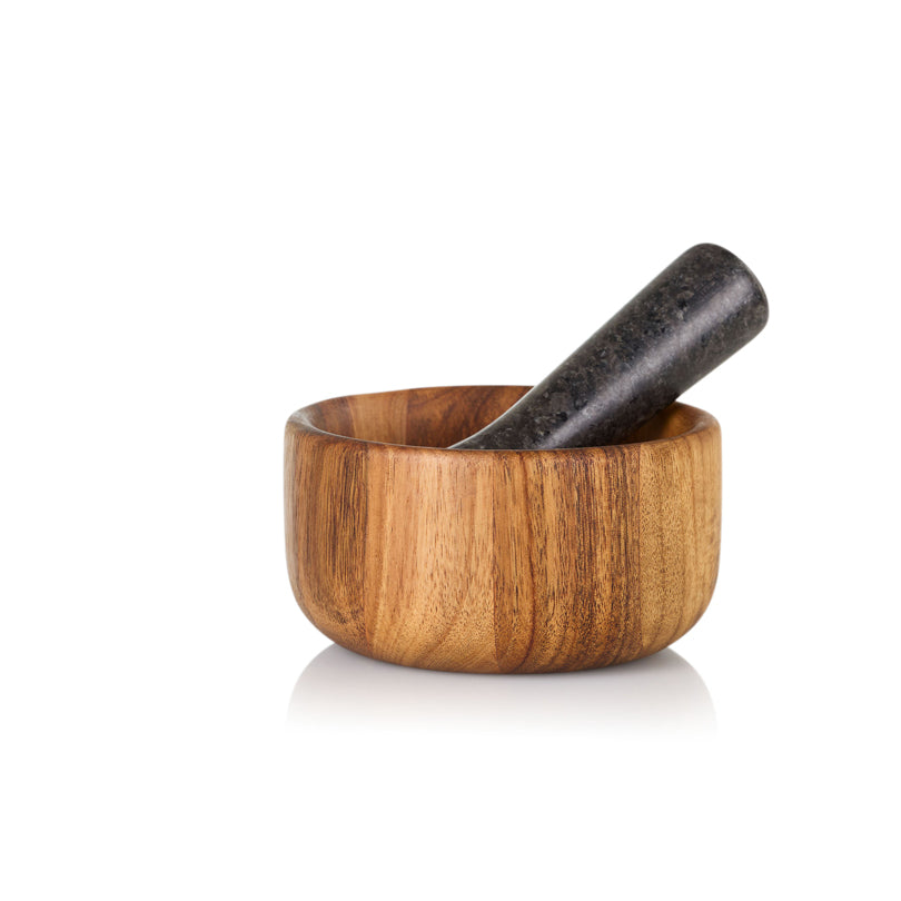 Mortaio con pestello "Taru" cm Ø13x6