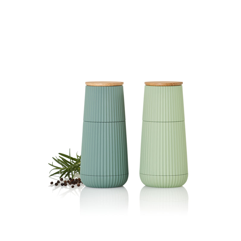 Macinapepe e macinasale "Scape", confezione assortita da  2 pezzi cm Ø5,8x12,3