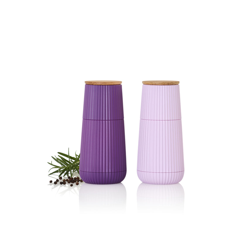 Macinapepe e macinasale "Scape", confezione assortita da  2 pezzi cm Ø5,8x12,3