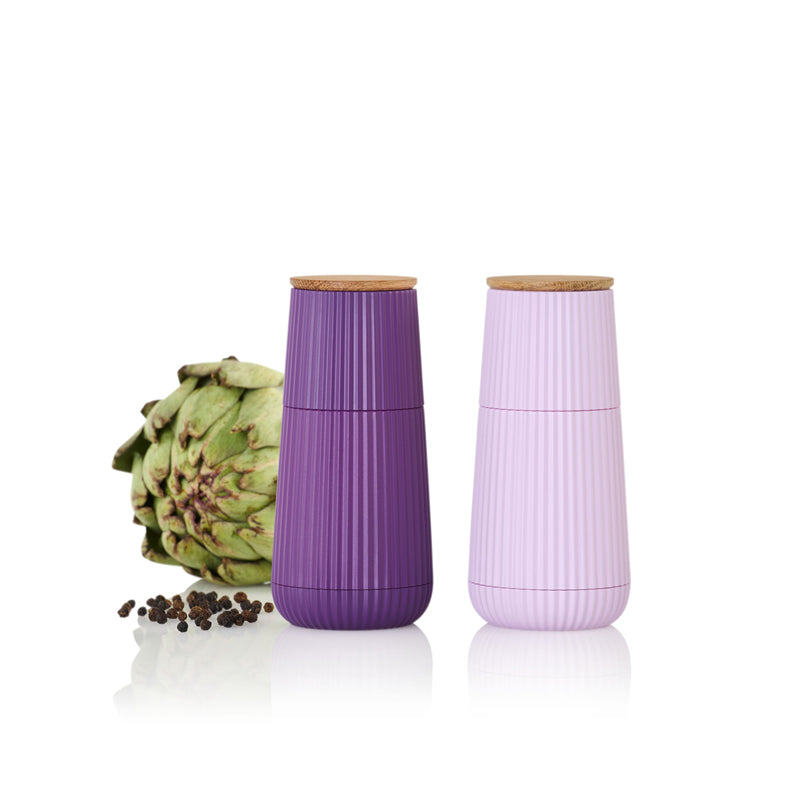 Macinapepe e macinasale "Scape", confezione assortita da  2 pezzi cm Ø5,8x12,3