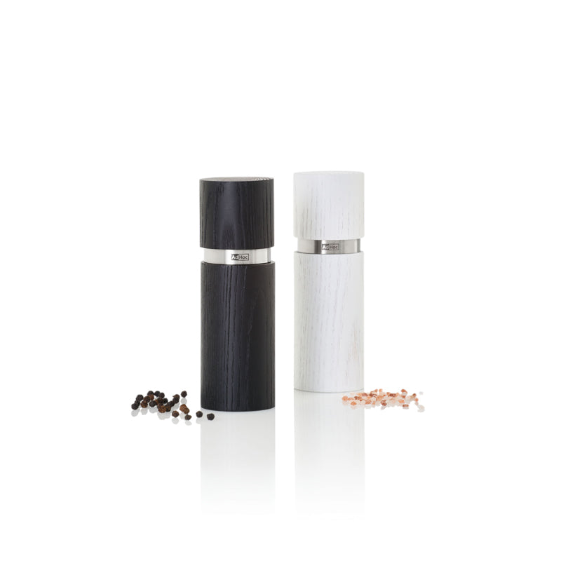 Macinapepe e macinasale "Textura", confezione assortita da 2 pezzi cm Ø5x15