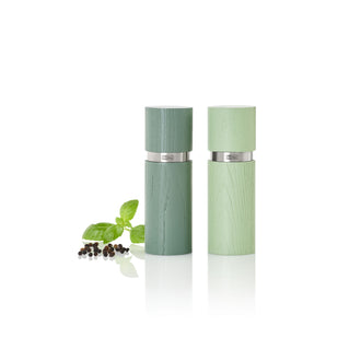 Macinapepe e macinasale "Textura", confezione assortita da 2 pezzi cm Ø5x15