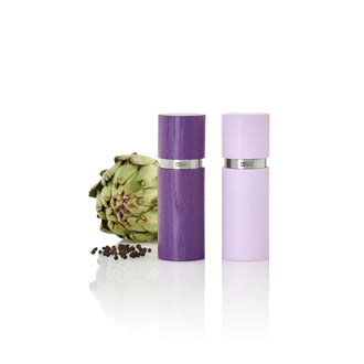 Macinapepe e macinasale "Textura", confezione assortita da 2 pezzi cm Ø5x15