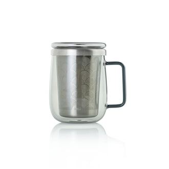 Bicchiere tè con infusore "Yuna" ml 560/cm Ø9x12,5