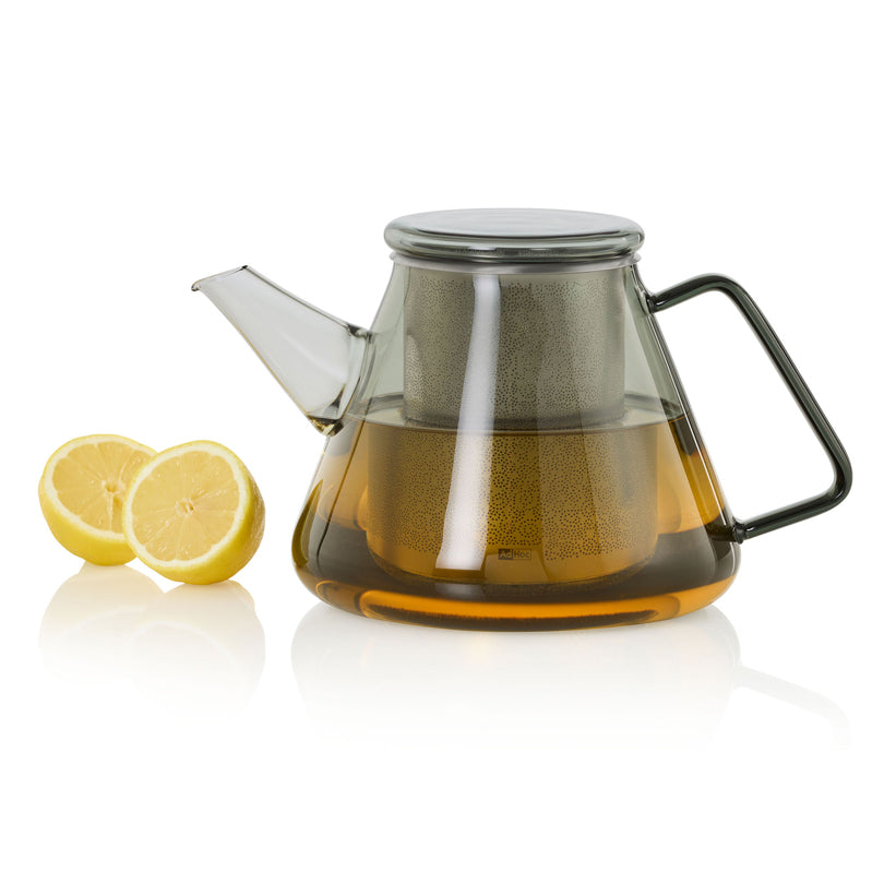 Teiera con infusore in acciaio inox "Orient+" l 1,5/cm Ø18x15